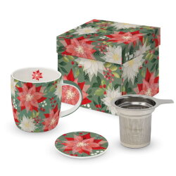PPD - T-Mug - Merry Poinsettia
