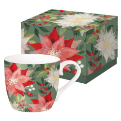 PPD - Cup - Merry Poinsettia - GB