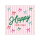 PPD - Servietten - Doodle New Year - 25 x 25 cm - 20 Stk