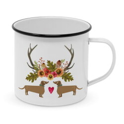 PPD - Happy Metal Mug - Waltraut & Walter