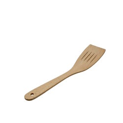 Pfannenwender - mit Gravur - 7 x 31 cm - Buchenholz