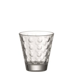 LEONARDO - Trinkglas / Whiskeyglas - Optic - 215ml - 9x9cm - Glas