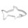 Birkmann - Ausstechform - Haifisch - Edelstahl - 10 cm