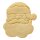 Birkmann - Ausstechform - Weihnachtsmann-Gesicht - Edelstahl - 10,5 cm