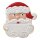 Birkmann - Ausstechform - Weihnachtsmann-Gesicht - Edelstahl - 10,5 cm