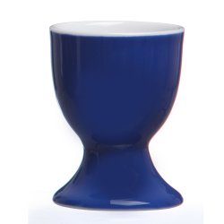 Ritzenhoff &amp; Breker - Eierbecher Doppio - 4,5 cm x 4,5 cm x 6,5 cm - indigo blau - Porzellan