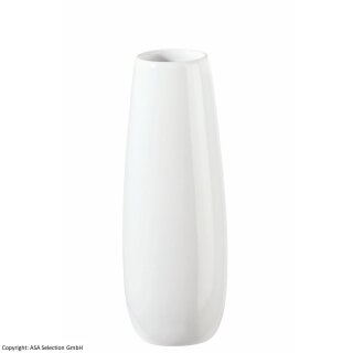 ASA - Vase - Ease Gloss - weiß-glzd. - 18 x 4,5 cm