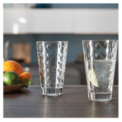 LEONARDO - Trinkglas / Longdrinkglas - Optic - 300ml - 13x8cm - Glas