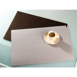Gilde - Platzset - rechteckig - 30x45cm - beige - Filz