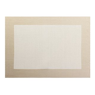 ASA - Tischset - 46 cm x 33 cm - creme- PVC