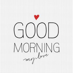 PPD - Servietten - Good Morning Love - 33 x 33 cm - 20 Stk