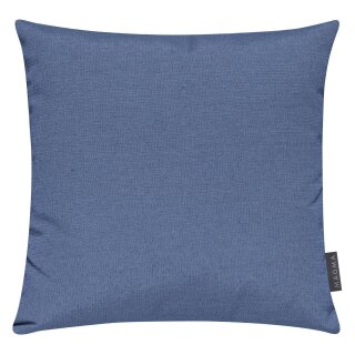 MAGMA Heimtex - Kissenhülle FINO - 50 x 50 cm - Blau - Baumwolle/Polyester
