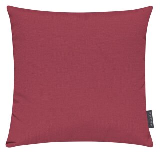 MAGMA Heimtex - Kissenhülle FINO - 40 x 40 cm - Tomate - Baumwolle/Polyester