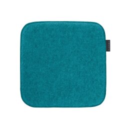 MAGMA Heimtex - Stuhlkissen AVARO quadratisch - petrol