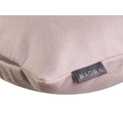 MAGMA Heimtex - Kissenh&uuml;lle RIVA - 40 x 40 cm - rose -Baumwolle/Polyester