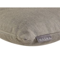 MAGMA Heimtex - Kissenh&uuml;lle RIVA - 50 x 50 cm - Sand - Baumwolle/Polyester