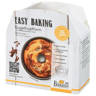 Birkmann - EASY BAKING - Gugelhupfform Ø 16 cm