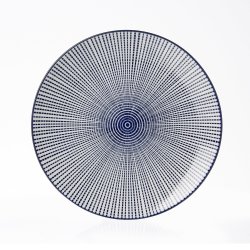 Ritzenhoff &amp; Breker - Royal Makoto - Teller - DM:15 cm - blau-wei&szlig; - Porzellan