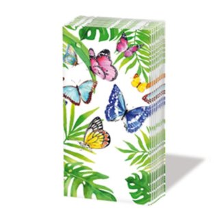 PPD - Taschentücher - Sniff Tropical Butterflies - FSC - 10 Stk/Pack