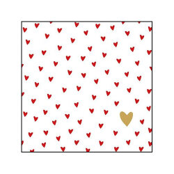 PPD - Servietten - Little Hearts - 25 x 25 cm - 20 Stk