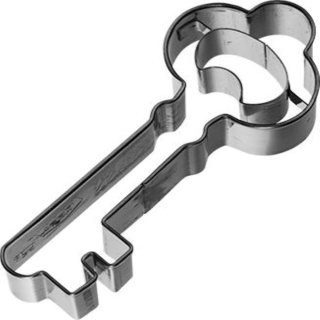 BIRKMANN - Ausstechform - Schlüssel - Edelstahl - 8 cm