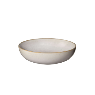 ASA - Pastateller Saisons - Ø 21 cm / Höhe 5,5 cm - Sand - Steinzeug