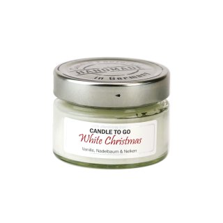 Candle Factory - Candle to go - White Christmas