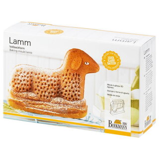 Birkmann - Vollbackform - Lamm - 900 ml - 13 cm x 10 cm