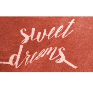 MAGMA Heimtex - Plaid Sweet Dreams - 150x200cm - rost