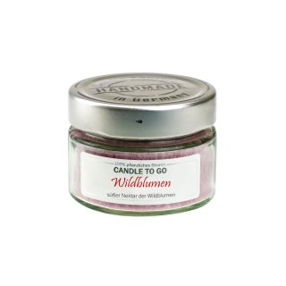 Candle Factory - Candle to go - Wildblumen