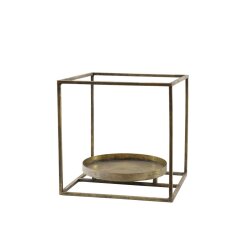 DIJK - Metalllaterne - Gold - 28 cm