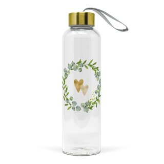 PPD - Glasflasche Two Hearts