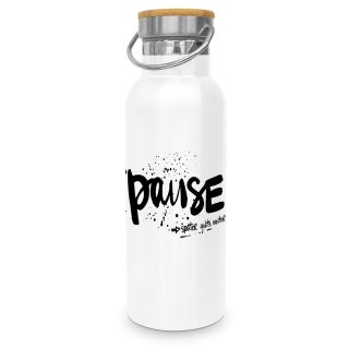 PPD - Stahl Flasche - Pause - 0,5L