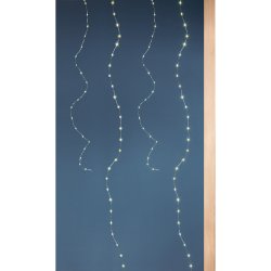 Gilde - Lichterkette Draht - 20 LED - warmweiss - 95 cm -...