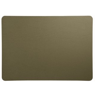 ASA - Tischset - Lederoptik - Rough Olive - 46 x 33 cm