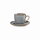 ASA - Espressotasse mit Unterteller - 0,09 Liter - Denim - Saisons