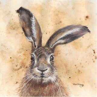 PPD - Servietten - Horatio Brown Napkin - 33 x 33 cm - 20 Stk