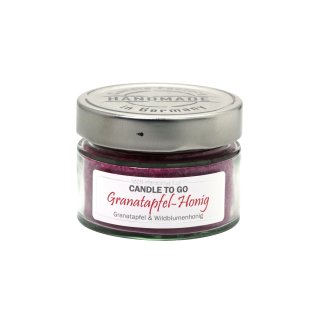Candle Factory - Candle to go - Granatapfel Honig 