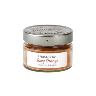 CANDLE FACTORY - Spicy Orange - CANDLE-TO-GO