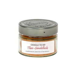 Candle Factory - Candle to go - Thai Sandelholz 